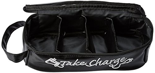 Miamica Take Charge Large Charger/Electronics Org, Black