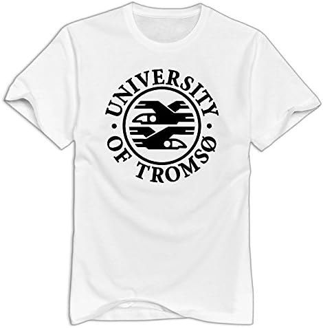 ZHAOWAN White X-Small University Of Troms Organic Cotton Man's Custom Tshirts