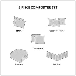 Madison Park Dawn 100% Cotton Shabby Chic Comforter