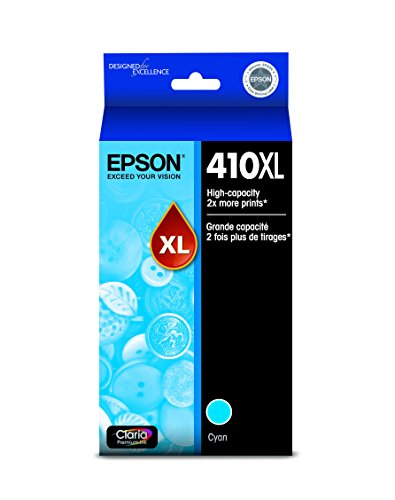 Epson T410XL220 Claria Premium Cyan High Capacity Cartridge Ink