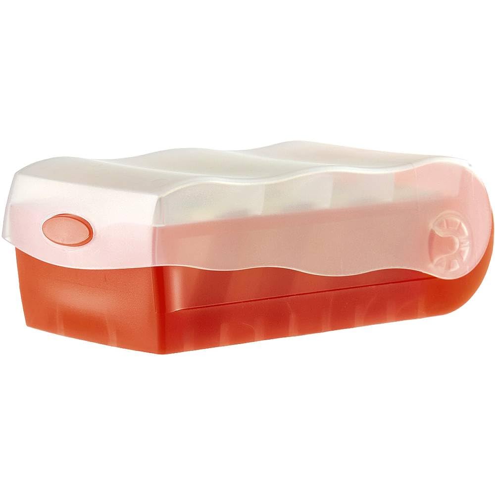 Han Croco 617 Flash Professional Box Really Easy Vocabulary Learning, DIN A8, Translucent Red