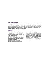 Láminas de espuma para cirugía, contorno de ropa de compresión quirúrgica, hoja de 8 x 11 pulgadas