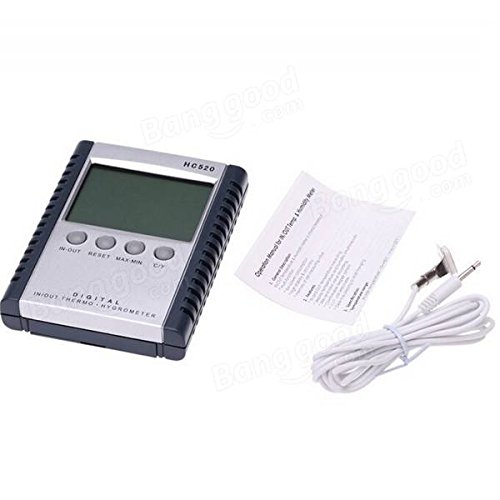 C&C Products HC-520 Digital IN-Outdoor Thermometer Hygrometer - Thumbnail 4