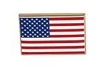 USA Flag Pin-- Made in America (Dimensionally Printed)