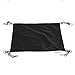 CUSFULL Cat Hammock Bed Comfortable Hanging Pet Hammock Bed for Cats/Small Dogs/Rabbits/Other Small Animals 22 x17 in (Black)