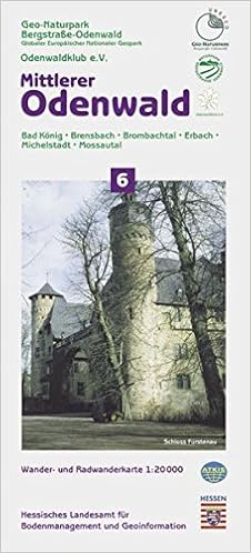 Topographische Freizeitkarten Hessen 1 20000 Naturpark Bergstrasse Odenwald Sonderblattschnitte Auf Der Grundlage Der Topographischen Karte 1 25000 Hessen 1 20 000 Bl 6 Mittlerer Odenwald Amazon De Naturpark Bergstrasse Odenwald E V