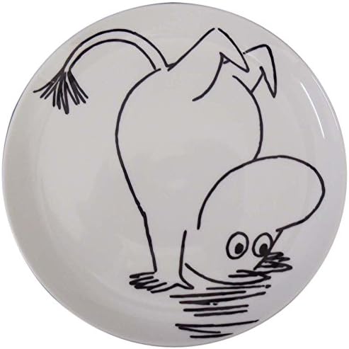 YamaKa shopping Moomin Moomin Bob Foundation Series Plate 21.5cm Moomin MM701-330