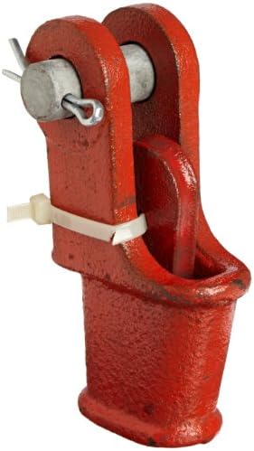 Indusco 78700309 Painted Finish Cast Alloy Steel Wedge Socket, 3/8" Trade, 5.69" Length, Red
