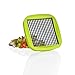 4 in 1 Vegetable Chopper, French fry cutter - Dice, Mince, Slice & Cube Fruits, Meats, Cheese & More, with 4 Stainless Steel Interchangeable Blades - Machine Washable - By Tiabo
