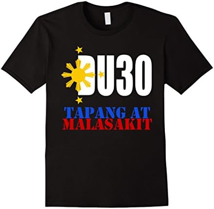 Men's Duterte DU30 Shirt XL Black