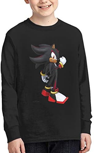 MDClothI Youth Boys & Grils Sonic Shadow The Hedgehog Classic Long Sleeve T-Shirt