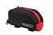 Lohai cycling | ROSWHEEL New Outdoor Cycling Bicycle Bike Frame Bag, Front Saddle Bag, Top Tube Frame Pouch Fuel Bag for MTB, road bike and folder, 8 colors (Red)