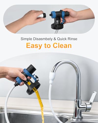 Paint Sprayer for House Painting, 4 Nozzles & 3 Spray Patterns photo 12