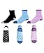 Silverts Womens 3-Pack Non Skid Socks Pastel One Size One Size