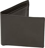 Sakkas Men's Leather Bi-fold Wallet -Id Windows / Card Slots with Gift Bag
