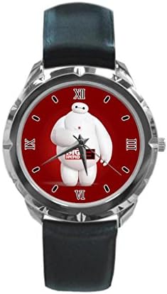 Big Hero 6 Custom Metal Classic Leather Men And Women Sports Watch Best Gift