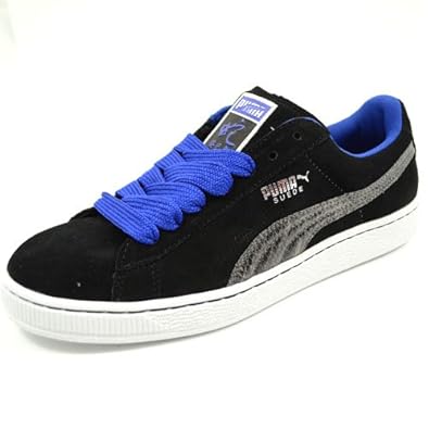 Amazon Puma プーマ スニーカー スウェード スネーク Com A メンズ ブラック プーマシルバー サーフ ザ ウェブ 01 27 5cm スニーカー