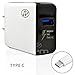 Xiaomi Mi Max 2 Charging Kit, Adaptive Fast Charging with Quick Charge Type-C Home Charger [1x Wall Adapter + 3 Feet TYPE C USB] Data Fast Charging Cable - WHITE