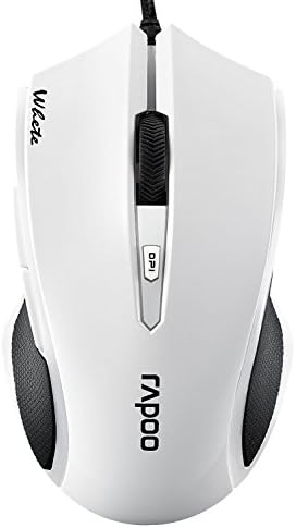 Ancipe Rapoo V20 Gaming Mouse Smart Breathing Light White