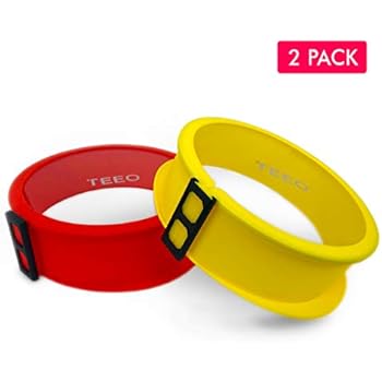 [2-PACK] Silicone Springform Non-Stick Baking Pan, Removable Ring & Tempered Glass Bottom, Leak-Proof, 100% Food Grade, BPA-Free, Non-Toxic Cheesecake Bakeware /Round Cake Pie Pan-9