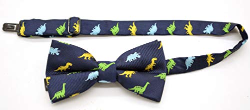 image for Carahere Boys Handmade Adjustable Pre-Tied Pattern Bow Ties For Kids T