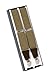 Hold'Em Suspender for Men Made in USA Y-Back Genuine Leather Crosspatch Clip on tuxedo suspenders - Tan (Regular - 46