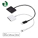 Lighting 30p to 8p Adapter, Gedun 2 Pack to Adapter Charge & Sync Cable Adapter Converter, for Phone 8/8Plus/5s/5c/5/4s/4/3/3c(Black &White)