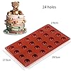 Chocolate-MouldsBakeware-Set-Silicone-Mold-for-Cake-Decoration-Jelly-Pudding-Candy-Chocolate-Half-Ball-Sphere-Silicone-Mold-6-Holes-Semicircle-15-Holes-Semicircle-24-Holes-Semicircle Chocolate Moulds,Bakeware Set Silicone Mold for Cake Decoration Jelly Pudding Candy Chocolate, Half Ball Sphere Silicone…
