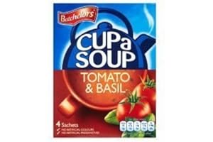 Batchelors Cup A Soup Tomato And Basil Soup 4S 108G by Premier Foods