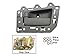 05-11 Jeep Grand Cherokee Inside Door Handle Front Left Gray BJ0013 05 06 07 08 09 10 11