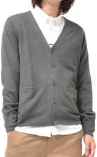 カシミアタッチ アクリル ニット カーディガン メンズ カットソー タイト Xl グレー カーディガン 通販 Amazon