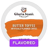 Gloria Jean's Butter Toffee Keurig Single-Serve K-Cup Pods, Medium Roast Coffee, 72 Count