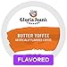 Gloria Jean's Coffees Butter Toffee, Single-Serve Keurig K-Cup Pods, Flavored Medium Roast Coffee, 72 Count