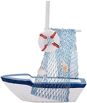 Wimagic 1x Nautical Ornament Decorative Wooden Sailboat Model Home Decoration Art Crafts for Car Room Desktop Accessories Birthday Gift - StyleE