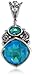 Amazon Collection Sterling Silver and Caribbean Quartz Pendant