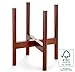 Mid Century Modern Plant Stand, Tall Bamboo Plant Stand Indoor -Stylish Modern Plant Holder with Soft Feet -Eco-Friendly, Solid, Elegant, Wooden Mid Century Plant Stand 10