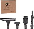 I-clean [4-Pieces] Replacement Dyson Attachment Kit For DYSON DC35 DC45 DC58 DC59 DC62 V6 DC08 Handheld Vacuum Parts Cleaning Kit &Crevice tool &Combination tool &Bristle brush &Mattress tool