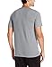 adidas Men's Badge of Sport Classic Tee, Medium Grey/Black, Large