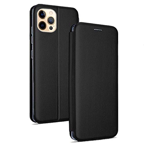 Cool Flip Cover for iPhone 12 Pro MAX Elegance Black