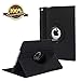 New Case for iPad 9.7 inch 2018 2017/ iPad Air 2 Case - 360 Degree Rotating Stand Protective Cover Smart Case with Auto Sleep/Wake for Apple iPad 5th/6th Generation (Black)