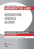 mementos lmd introduction generale au droit 2014-2015 (MÉMENTOS LMD) by 