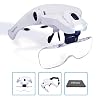 MagniPros-LED-Illuminated-Headband-Magnifier-Visor-with-Bonus-Cleaning-Cloth-and-5-Detachable-Lenses-1X-15X-2X-25X-35X-Upgraded-Version-Hands-Free-Head-Worn-Lighted-Magnifying-Glass