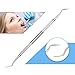 5 PCS Dental Hygiene Kit - Includes Tarter Scraper/Scaling Instrument, Dental Pick, Dental Sickle,and Mouth Mirror - Professional Surgical Grade Dentist Approved Tools