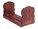 Artisans Of India Christmas Thanksgiving Gifts Hand Crafted Rosewood Expandable Folding Book or Cd Stand Rack Holder Shelf Stand