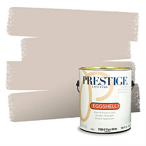 PRESTIGE Paints P300-P-2004-10BVP Paint and Primer In One, 1 gallon, Sand Storm