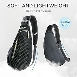 G4Free Sling Bag for Men Women, Small Crossbody