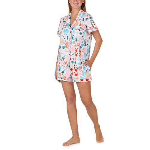 kate spade new york Pajamas for Women 2 Piece Set Comfy Modal Classic Short Sle…