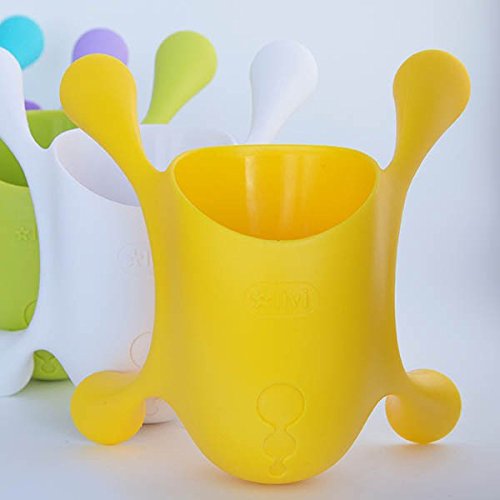 Livi Palm Pot – Sunflower Yellow – Indoor Suctioned Window/Wall Planter for Plants and Herbs