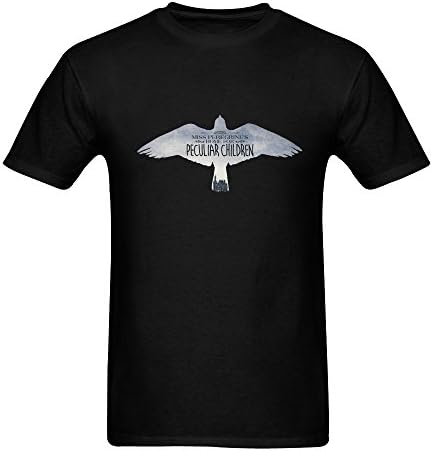 CAIZI Men's Miss Peregrine's Home for Peculiar Children T-shirt Black Medium