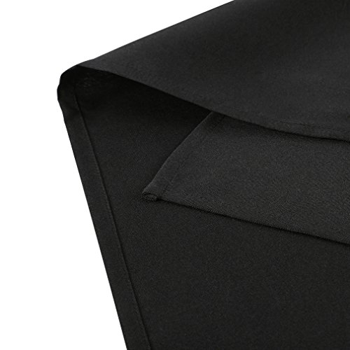 image for Waysle 70 x 70-Inch Square Tablecloth, 100% Polyester Washable Table C